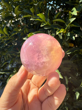 Load image into Gallery viewer, High Quality Candy Fluorite Sphere, Stunning Rainbow Fluorite Ball,A176