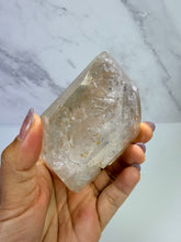 Load image into Gallery viewer, Natural Enhydro Quartz w/ Moving Bubble &/or Carbon/Black Inclusions,A502