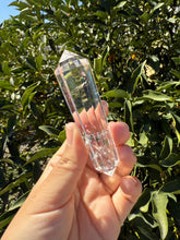 Load image into Gallery viewer, 12-Sided Clear Quartz Point,Double Terminated Quartz,Vogel Cut Crystal,A164