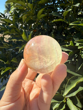 Load image into Gallery viewer, High Quality Candy Fluorite Sphere, Stunning Rainbow Fluorite Ball,A175