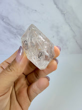 Load image into Gallery viewer, Natural Enhydro Quartz w/ Moving Bubble &/or Carbon/Black Inclusions,A494