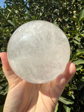Load image into Gallery viewer, 2.59lb Clear Quartz Crystal Sphere with Green Chlorite Inclusions,A146