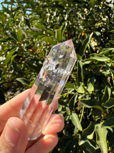 Load image into Gallery viewer, 12-Sided Clear Quartz Point,Double Terminated Quartz,Vogel Cut Crystal,A164