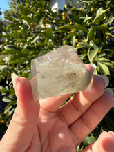 Load image into Gallery viewer, Green Included Quartz Freeform,Natural Quartz with Fine Fibrous Inclusions,A277