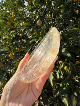Load image into Gallery viewer, Golden Healer Quartz Bowl,Natural Hematoid Quartz Crystal Dish,Crystal Tray,B139