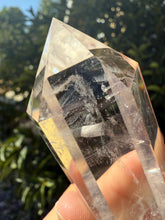 Load image into Gallery viewer, Double Terminated Clear Quartz Crystal Point, Natural Healing Stone, A158