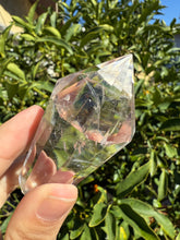 Load image into Gallery viewer, 12-Sided Clear Quartz Point,Double Terminated Quartz,Vogel Cut Crystal,A171