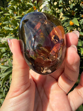 Load image into Gallery viewer, High-Grade Natural Brazilian Smoky Quartz Palm Stone,Meditation Palm Stones,A286