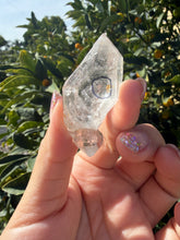 Load image into Gallery viewer, Natural Enhydro Quartz Crystal with Moving Water Bubble,A311