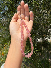 Load image into Gallery viewer, Strawberry Quartz Crystal Phone Strap,Healing Crystal Charm for Love Harmony