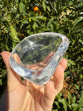 Load image into Gallery viewer, Small Clear Quartz Offering Bowl,Crystal Quartz Altar Bowl,Crystal Tray,B108