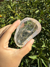 Load image into Gallery viewer, Mini Clear Quartz Offering Bowl,Crystal Quartz Altar Bowl,Crystal Tray,B102