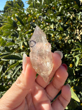 Load image into Gallery viewer, Blue UV Natural Enhydro Quartz Crystal with Moving Water Bubble,A273