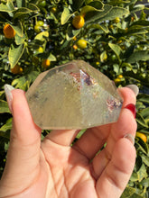Load image into Gallery viewer, Green Included Quartz Freeform,Natural Quartz with Fine Fibrous Inclusions,A267