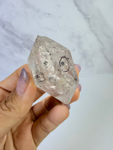 Load image into Gallery viewer, Natural Enhydro Quartz w/ Moving Bubble &/or Carbon/Black Inclusions,A494