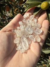 Load image into Gallery viewer, 10g-Pakistan Herkimer Diamond Quartz Rough Gemstone Chips,Some with UV Reactive