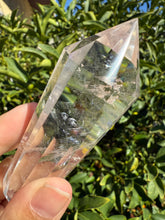 Load image into Gallery viewer, 12-Sided Clear Quartz Point,Double Terminated Quartz,Vogel Cut Crystal,A173