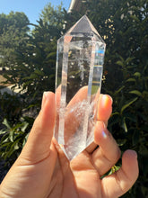 Load image into Gallery viewer, Double Terminated Clear Quartz Crystal Point, Natural Healing Stone, A158