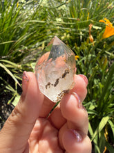 Load image into Gallery viewer, Natural Enhydro Quartz w/ Moving Bubble &/or Carbon/Black Inclusions,A451