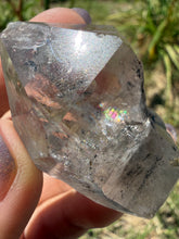 Load image into Gallery viewer, Natural Enhydro Quartz w/ Moving Bubble &/or Carbon/Black Inclusions,A486