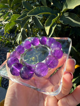 Load image into Gallery viewer, 16cm Uruguayan Amethyst Bracelet,Healing Crystal Bracelet,Chakra Bracelet