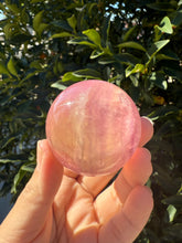 Load image into Gallery viewer, High Quality Candy Fluorite Sphere, Stunning Rainbow Fluorite Ball,A176