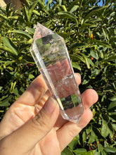 Load image into Gallery viewer, 12-Sided Clear Quartz Point,Double Terminated Quartz,Vogel Cut Crystal,A173
