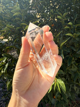 Load image into Gallery viewer, Double Terminated Clear Quartz Crystal Point, Natural Healing Stone, A158
