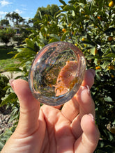 Load image into Gallery viewer, Golden Healer Quartz Palm Stone,Natural Hematoid Quartz Crystal,A294