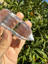 Load image into Gallery viewer, 12-Sided Clear Quartz Point,Double Terminated Quartz,Vogel Cut Crystal,A171