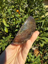 Load image into Gallery viewer, Small Smoky Quartz Offering Bowl,Crystal Quartz Altar Bowl,Crystal Tray,B105