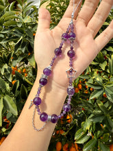 Load image into Gallery viewer, Handcrafted Design Amethyst Phone Charm