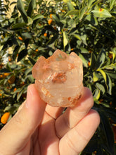 Load image into Gallery viewer, Red Mud Skeletal Quartz Point ,Red Mud Quartz ,#993