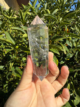 Load image into Gallery viewer, 12-Sided Clear Quartz Point,Double Terminated Quartz,Vogel Cut Crystal,A173