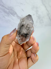 Load image into Gallery viewer, Natural Enhydro Quartz w/ Moving Bubble &/or Carbon/Black Inclusions,A497