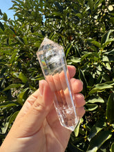 Load image into Gallery viewer, 12-Sided Clear Quartz Point,Double Terminated Quartz,Vogel Cut Crystal,A165