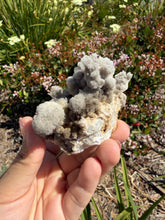 Load image into Gallery viewer, Botryoidal Druzy Calcite UV Reactive Phosphorescent Crystal Cluster,A467