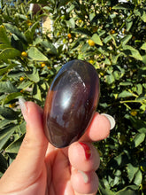 Load image into Gallery viewer, Natural Brazil Smoky Quartz Palm Stone,Meditation Palm Stones,A260