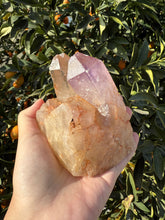 Load image into Gallery viewer, 703g Amethyst Quartz Cluster,Raw Clear Quartz Cluster
