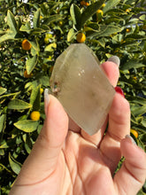 Load image into Gallery viewer, Green Included Quartz Freeform,Natural Quartz with Fine Fibrous Inclusions,A267