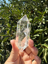 Load image into Gallery viewer, Double Terminated Clear Quartz Crystal Point, Natural Healing Stone, A161