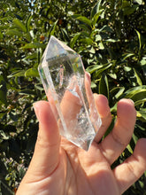 Load image into Gallery viewer, Double Terminated Clear Quartz Crystal Point, Natural Healing Stone, A161