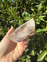Load image into Gallery viewer, Garden Quartz Offering Bowl,Crystal Quartz Altar Bowl,Crystal Tray,B109