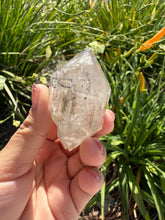 Load image into Gallery viewer, Natural Enhydro Quartz w/ Moving Bubble &/or Carbon/Black Inclusions,A458