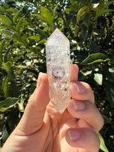 Load image into Gallery viewer, Natural Enhydro Quartz Crystal with Moving Water Bubble,A185