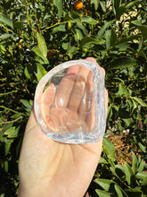 Load image into Gallery viewer, Small Clear Quartz Offering Bowl,Crystal Quartz Altar Bowl,Crystal Tray,B108