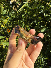 Load image into Gallery viewer, Mini Smoky Quartz Offering Bowl,Crystal Quartz Altar Bowl,Crystal Tray,B99