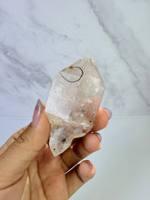 Load image into Gallery viewer, Natural Enhydro Quartz w/ Moving Bubble &/or Carbon/Black Inclusions,A495