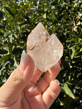 Load image into Gallery viewer, Blue UV Natural Enhydro Quartz Crystal with Moving Water Bubble,A275