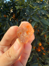 Load image into Gallery viewer, Red Mud Skeletal Quartz Crystal Point ,Red Mud Quartz ,#978